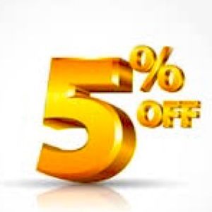 Bundle any 2 or more items get 5% off your bundle